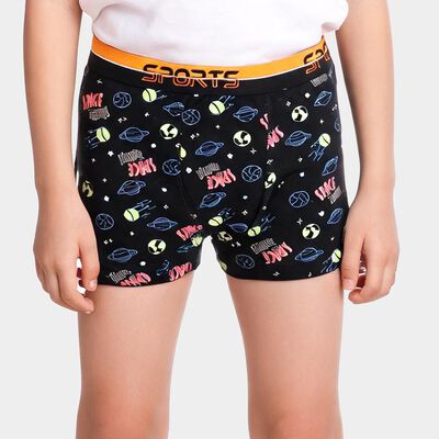 Boys Black Regular Fit Briefs