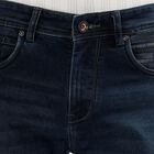 Men's Slim Fit Jeans, गहरा नीला, small image number null