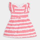 Girls' 100% Cotton Frock , Coral, small image number null