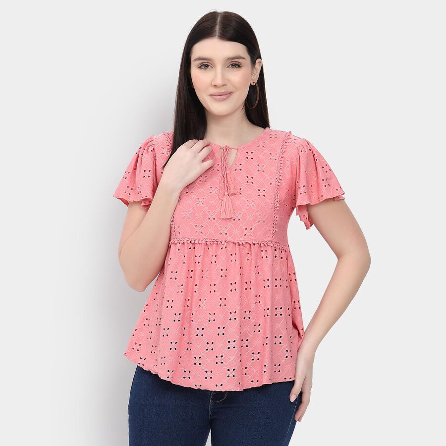 Ladies' Top , गुलाबी, large image number null