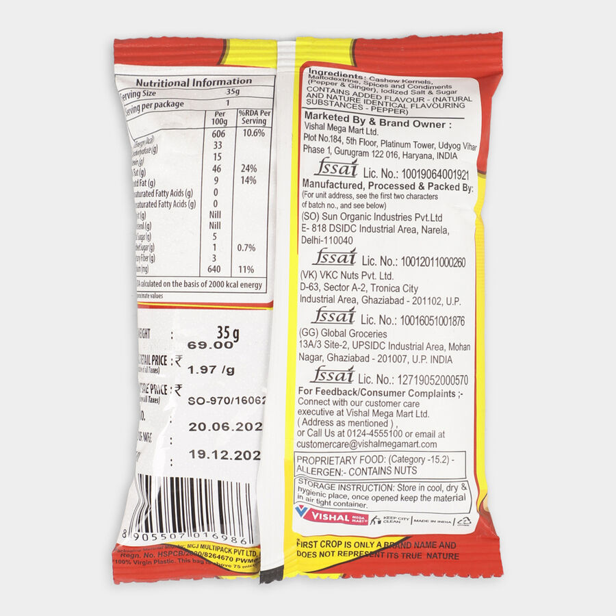 Masala Pepper Cashew, , large image number null