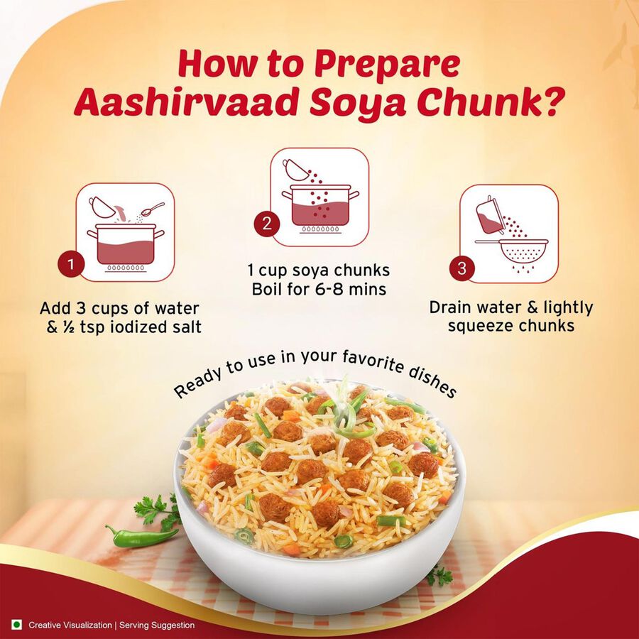 Soya Chunks, , large