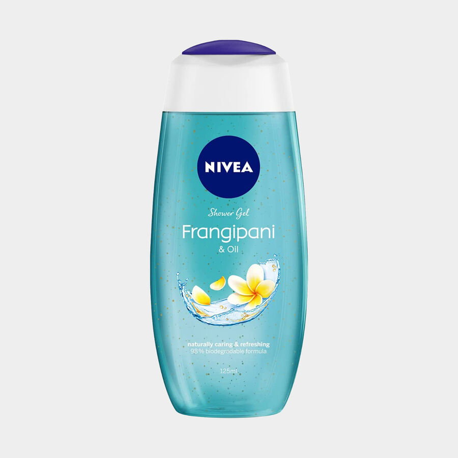 Women Shower Gel, Frangipani & Oil Body Wash, , large image number null