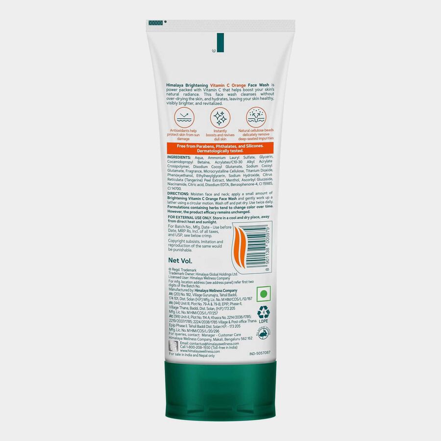 Vitamin C Face Wash, , large image number null