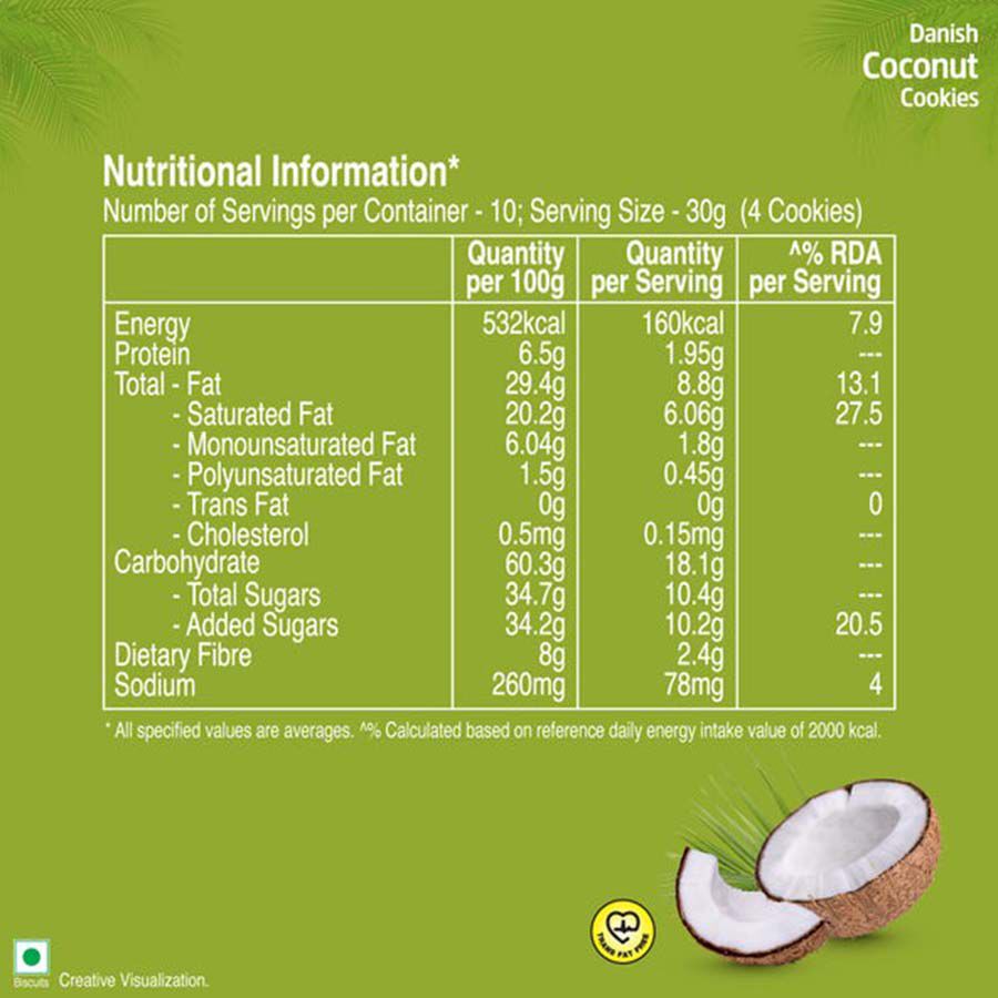 Danish Coconut Cookies, , large image number null