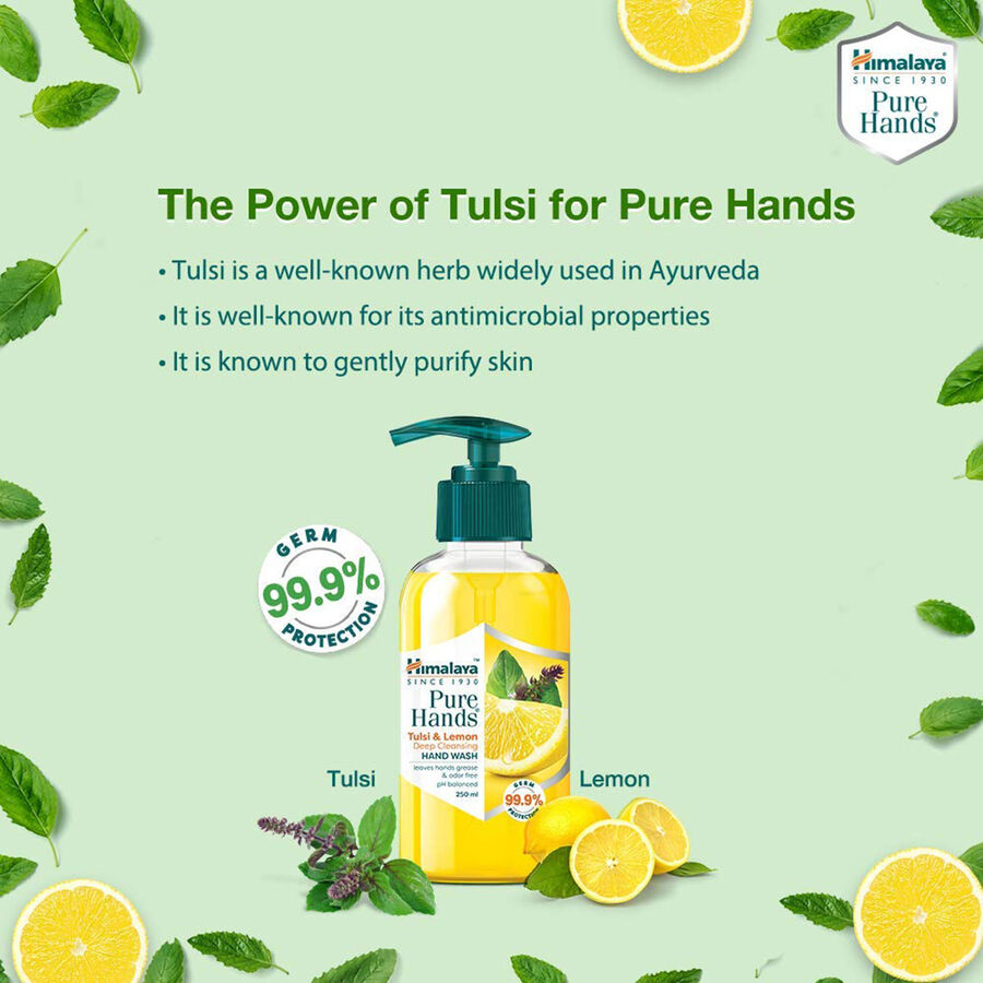 Tulsi & Lemon Handwash, , large image number null