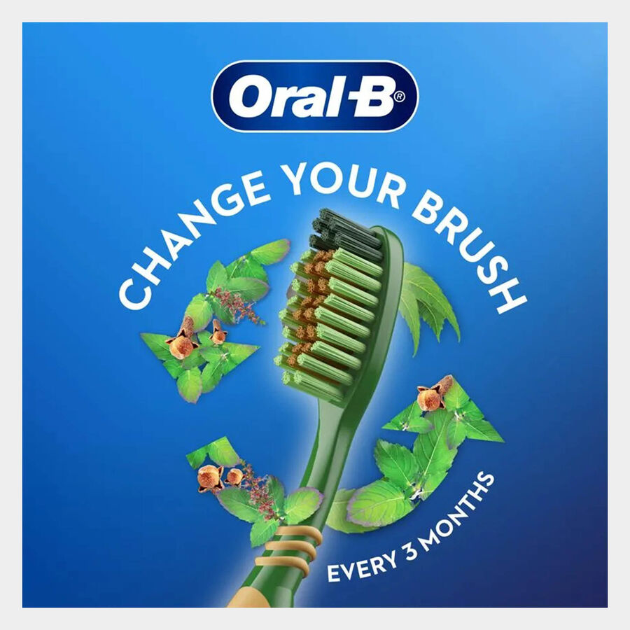3 In 1 Toothbrush With Neem Extracts, , large image number null