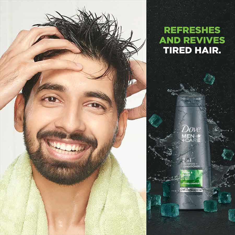 Men+Care Fresh & Clean 2 in 1 Shampoo + Conditioner 340 ml, , large image number null
