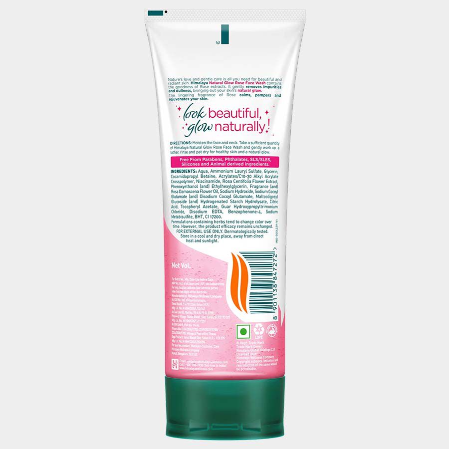 Natural Rose Glow Face Wash, , large image number null