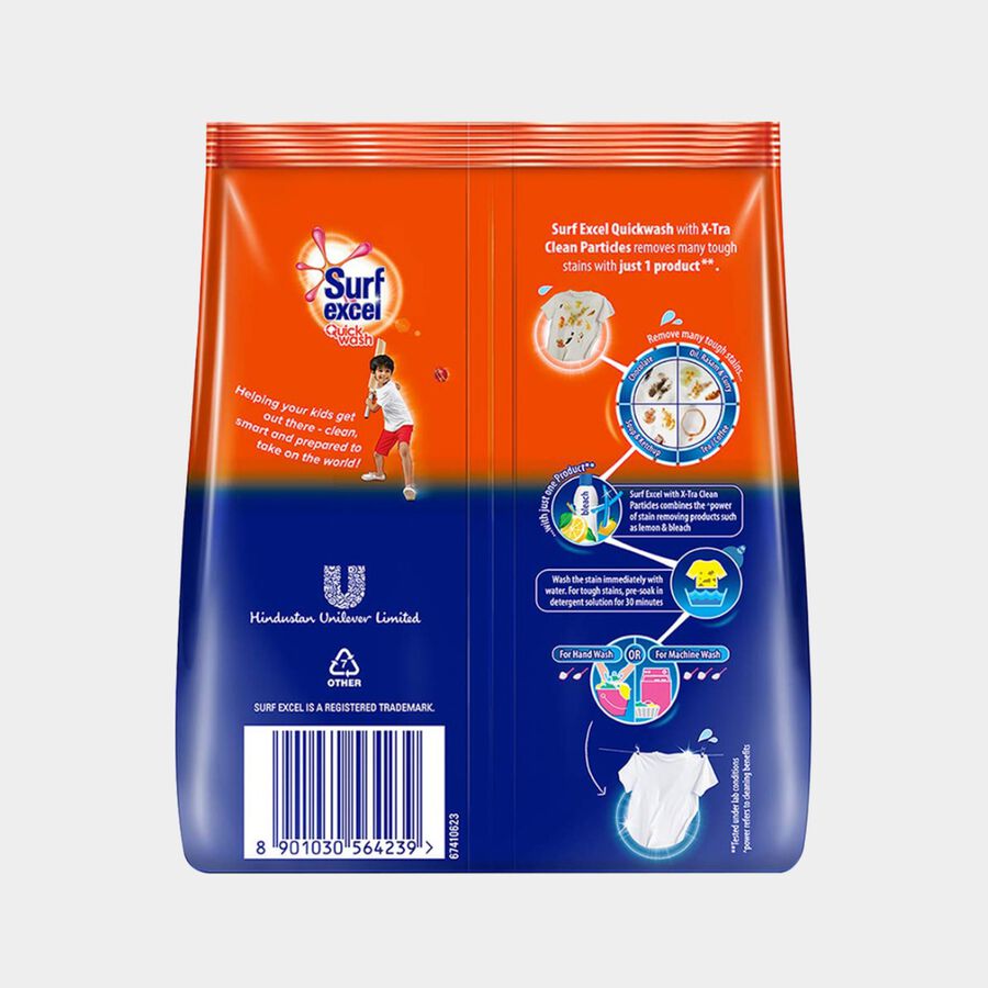 Quick Wash Detergent Powder, , large image number null