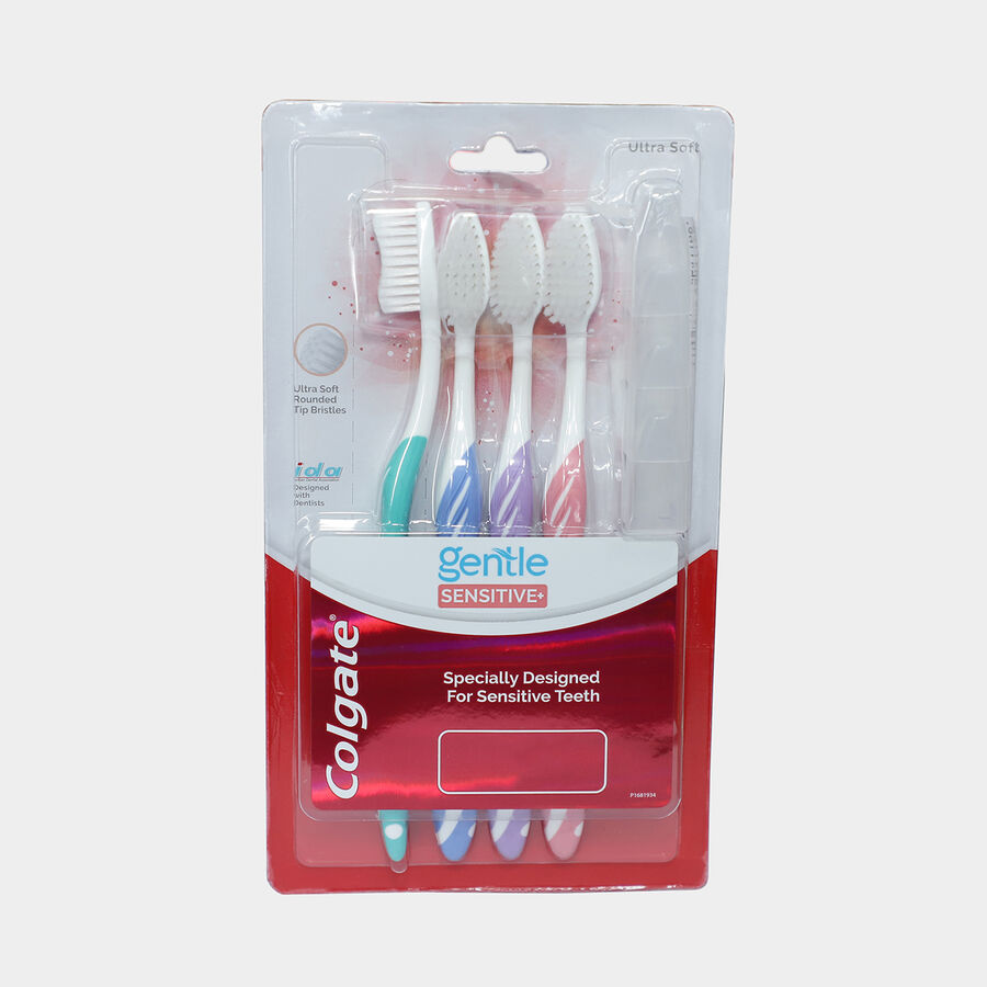 Gentle Sensitive Tooth Brush, 4 Pcs., large image number null