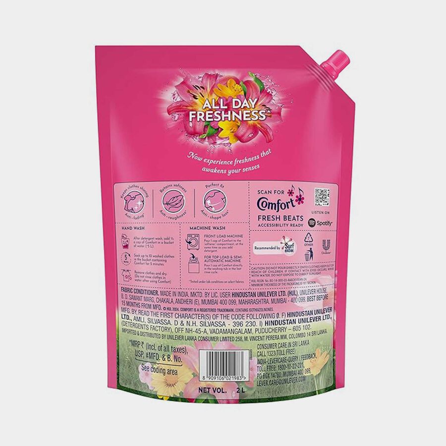 Pink Fabric Conditioner Pouch, , large image number null