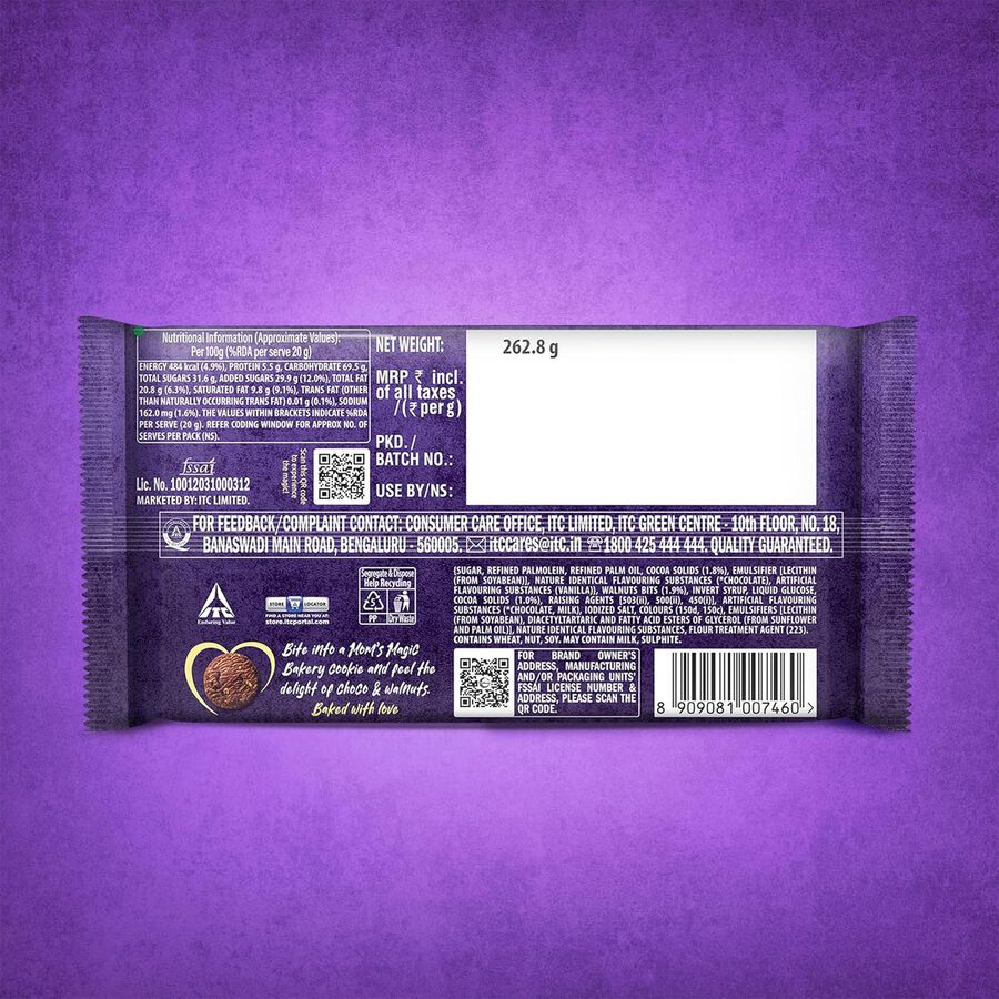 Mom&rsquo;s Magic Bakery Choco Walnut Cookies, 262 g, large