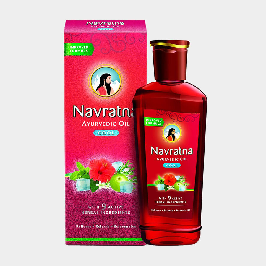 Navratna Hair Oil, , large image number null