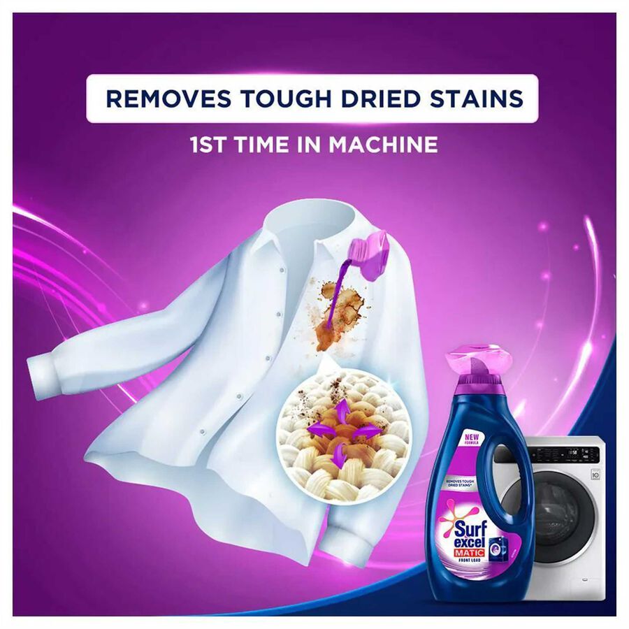 Matic Front Load Liquid Detergent, , large image number null