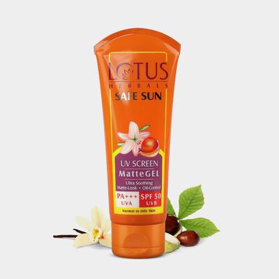 Safe Sun UV Screen Matte Gel SPF 50 Sunscreen