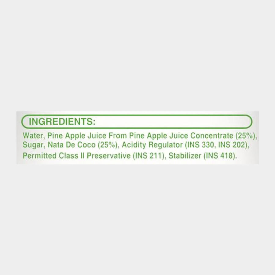 Pineapple Juice with Nata De Coco, , large image number null