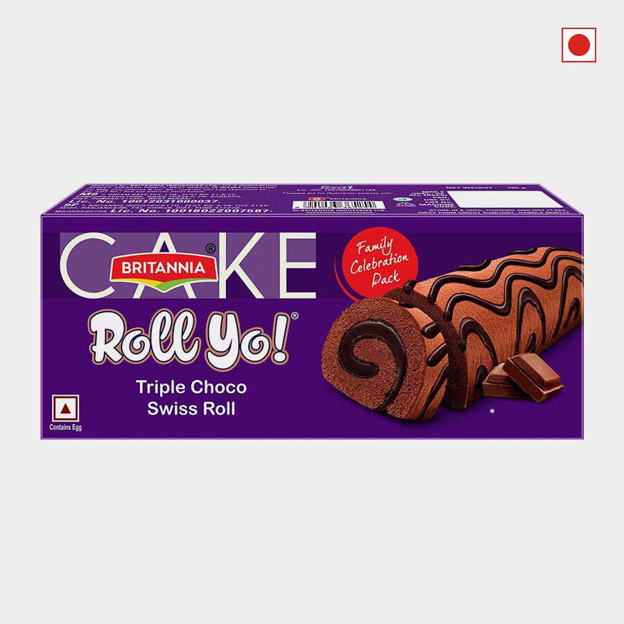 Triple Choco Swiss Roll, , large image number null