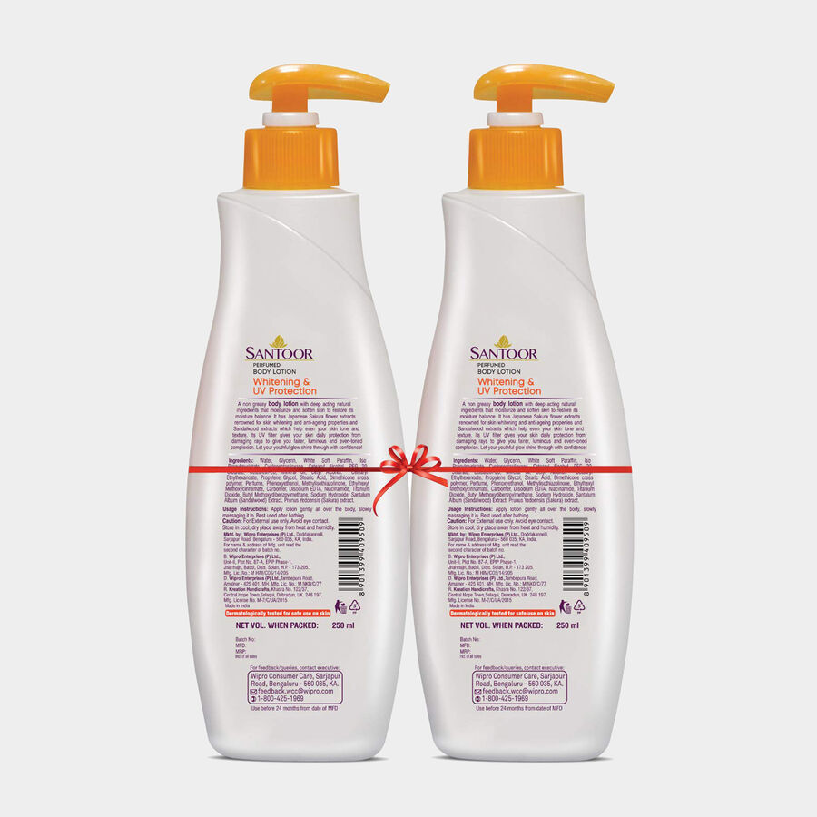 Whitening & UV Protect Lotion, 2 X 250 ml, large image number null