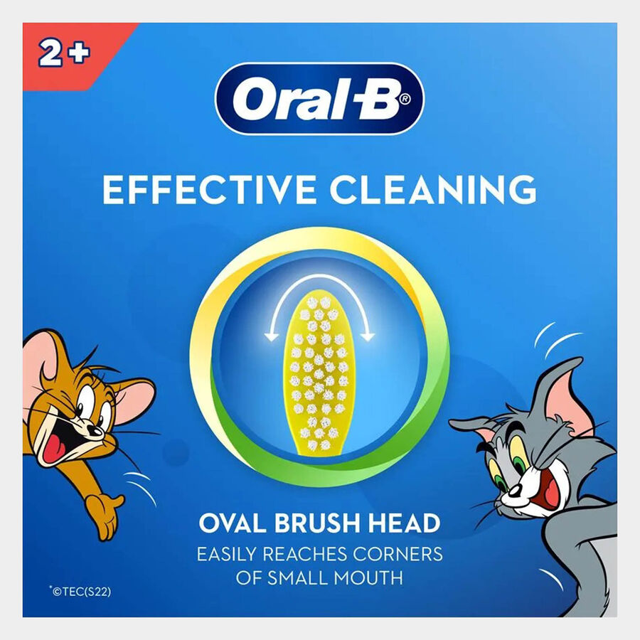 Kids 2+ Tom & Jerry Toothbrush - Extra Soft, , large image number null