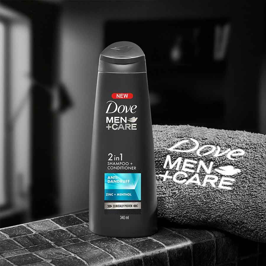 Men+Care Anti Dandruff 2in1 Shampoo+Conditioner, , large image number null