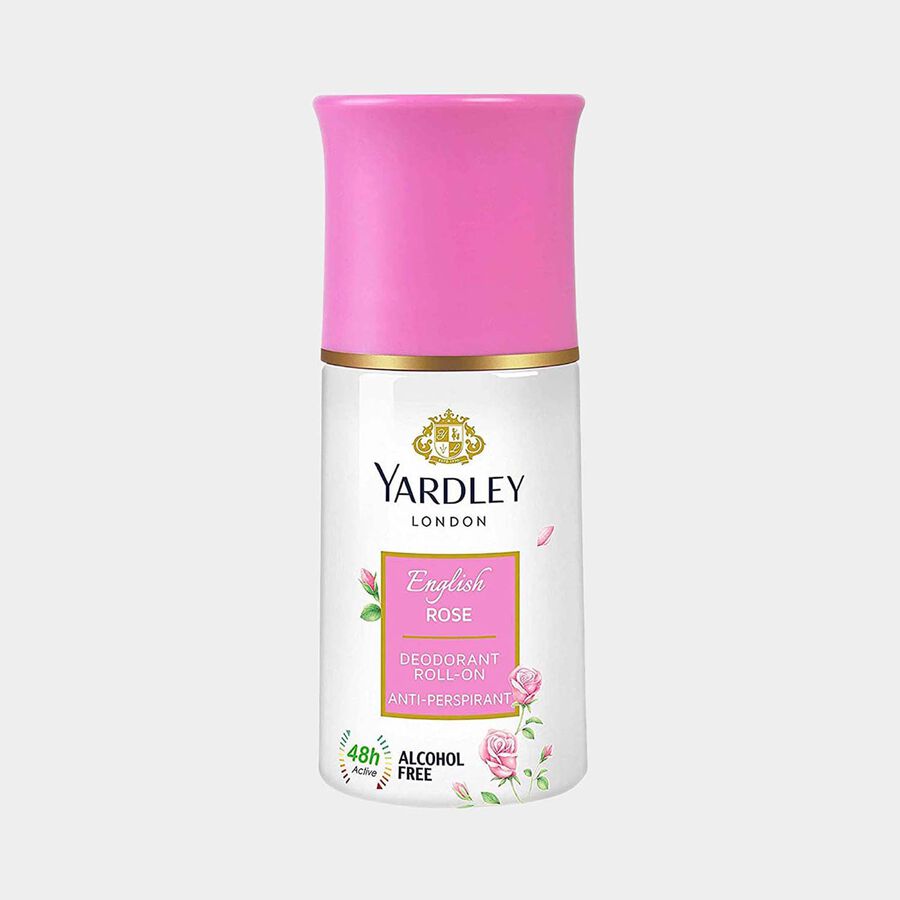English Rose Body Roll On, , large image number null