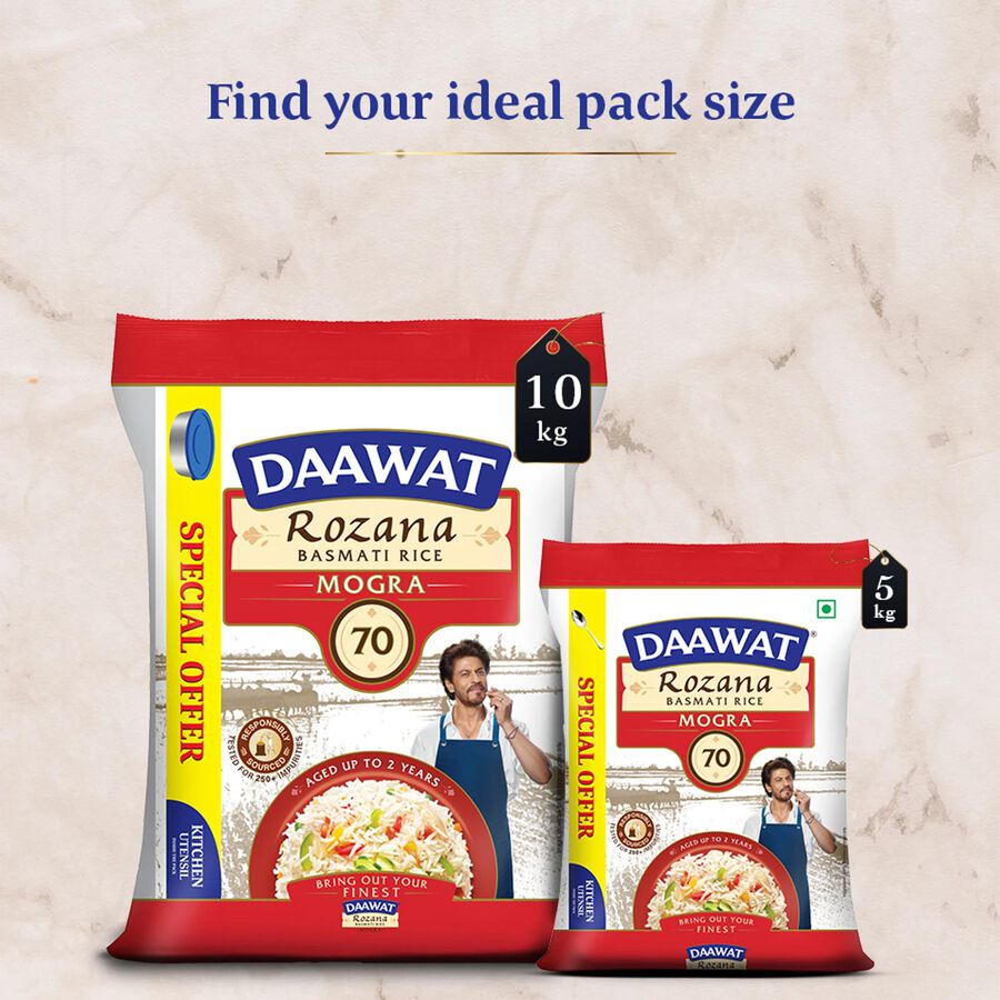 Rozana Mogra Basmati Rice, , large