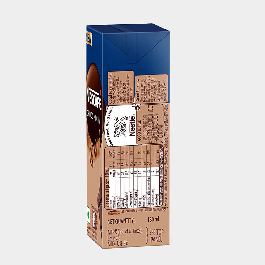 Ready to Drink Choco Mocha Cold Coffee, , large image number null