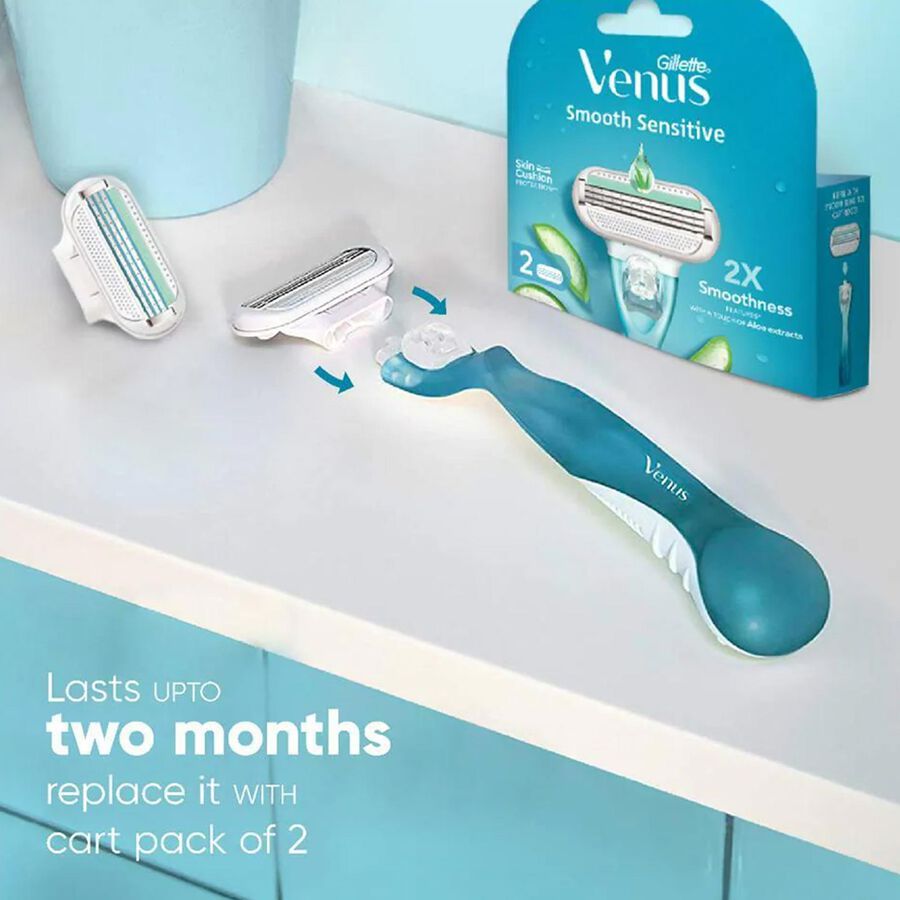 Venus Breeze Razor Blades - Pack of 2, Pack of 2, large