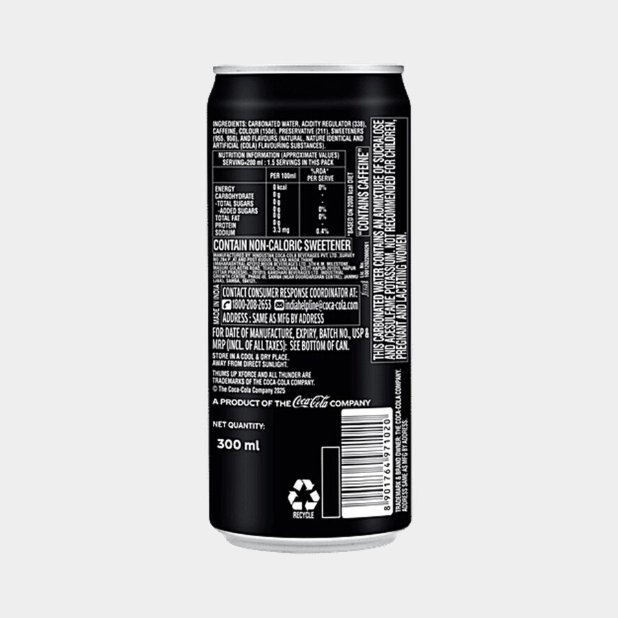 XFORCE Zero Sugar Soft Drink, , large image number null