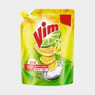 Dishwash Liquid Gel Lemon Pouch, 900 ml, small