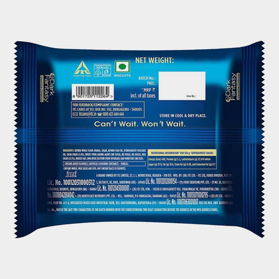 Dark Fantasy Vanilla Cream Biscuit, , large image number null
