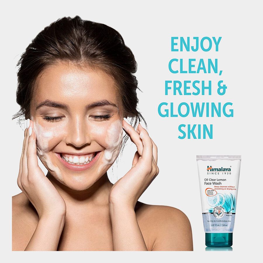 Oil Clear Lemon Face Wash, , large image number null