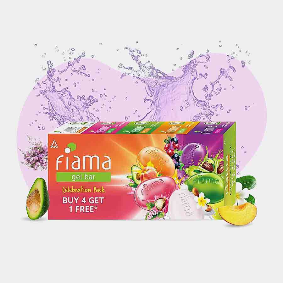 Gel Bathing Bar Fresh Celebration Pack, With 5 Unique Gel Bars, , large image number null