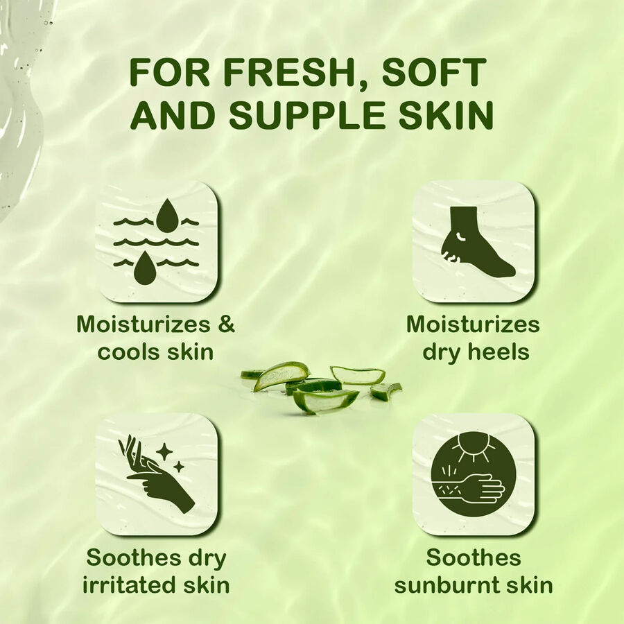 Moisturising Aloe Vera Face Gel, , large image number null