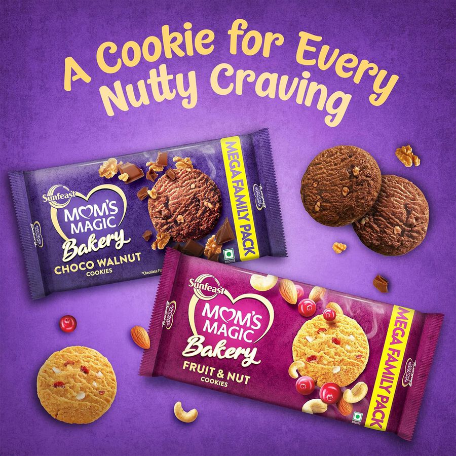 Mom&rsquo;s Magic Bakery Choco Walnut Cookies, 262 g, large