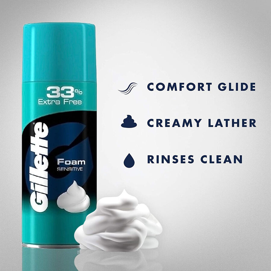 Sensitive Skin Shaving Foam, , large image number null