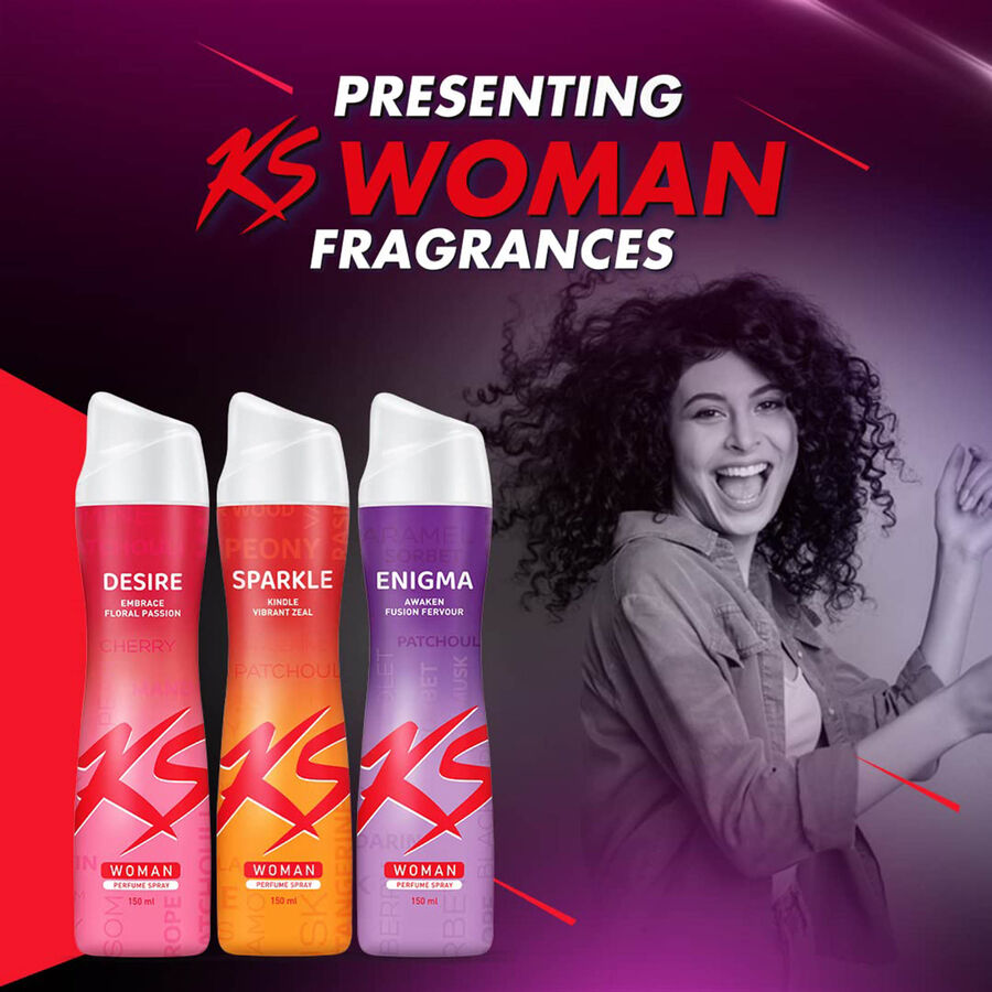 Woman Sparkle Perfume Body Spray, , large image number null