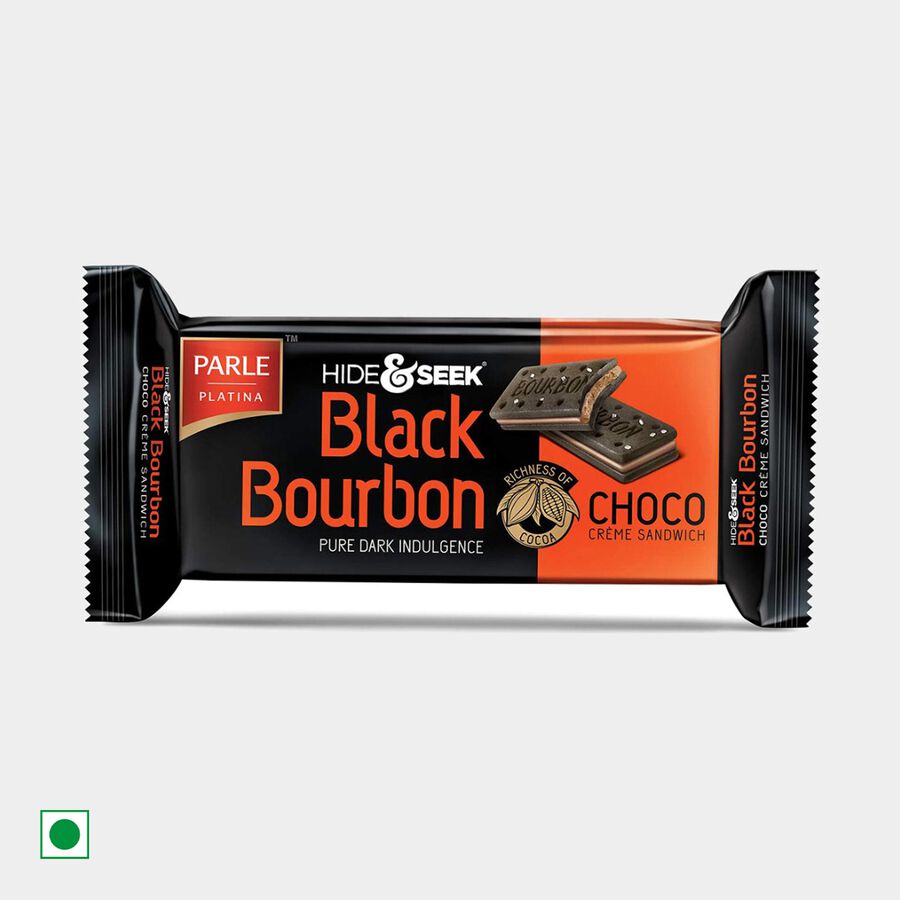 Hide & Seek Black Bourbon Choco Crème Sandwiches, , large image number null