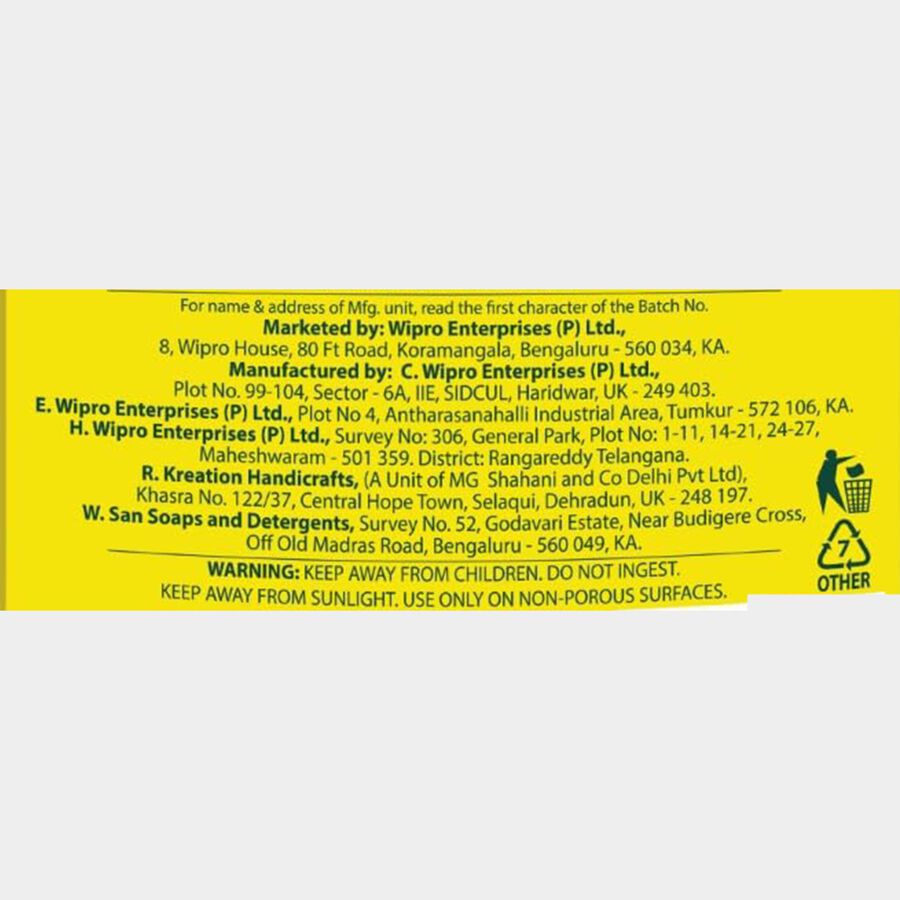 Giffy Lemon With Turbo Boosters Liquid Dishwash Gel, , large