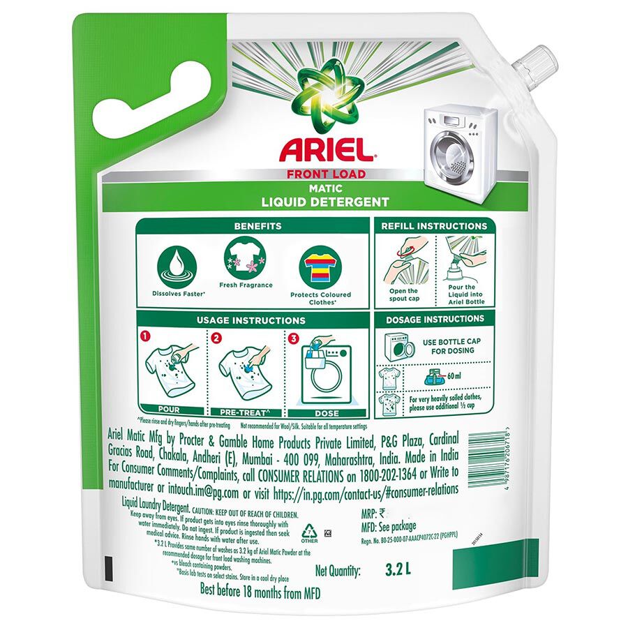 Front Load Detergent Liquid, , large image number null