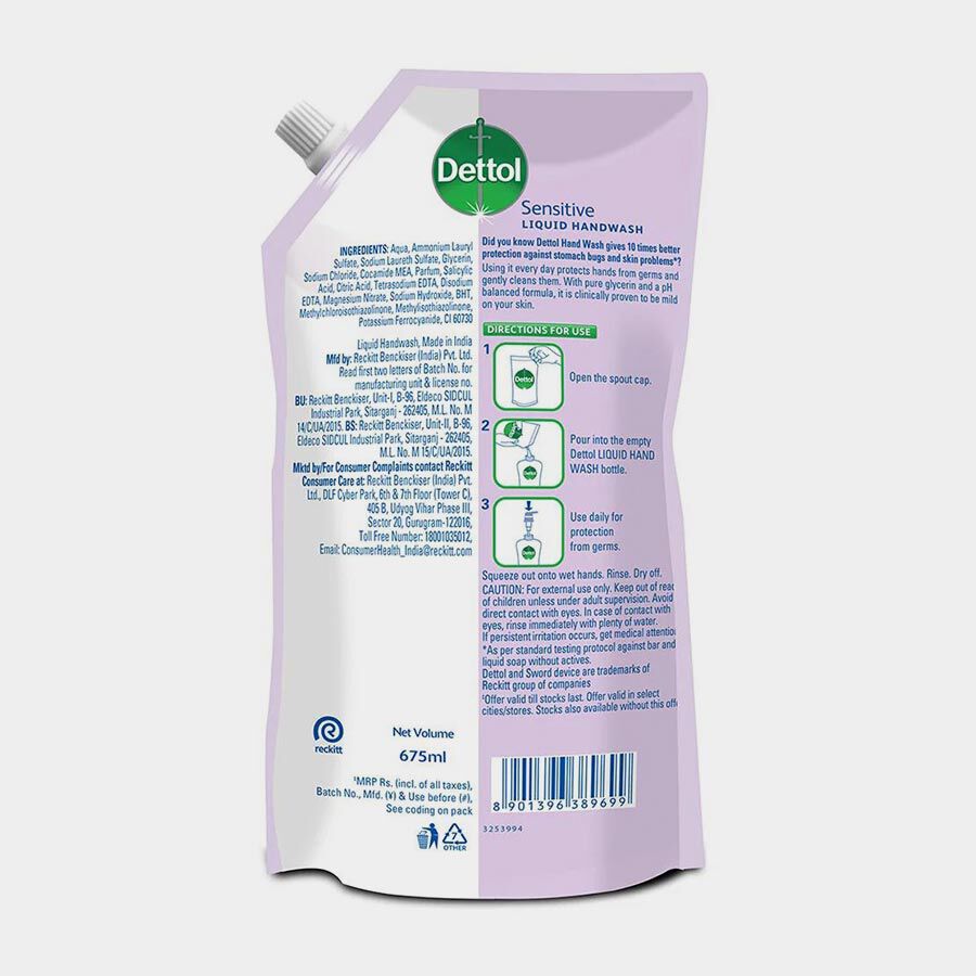 Sensitive Hand wash, , large image number null