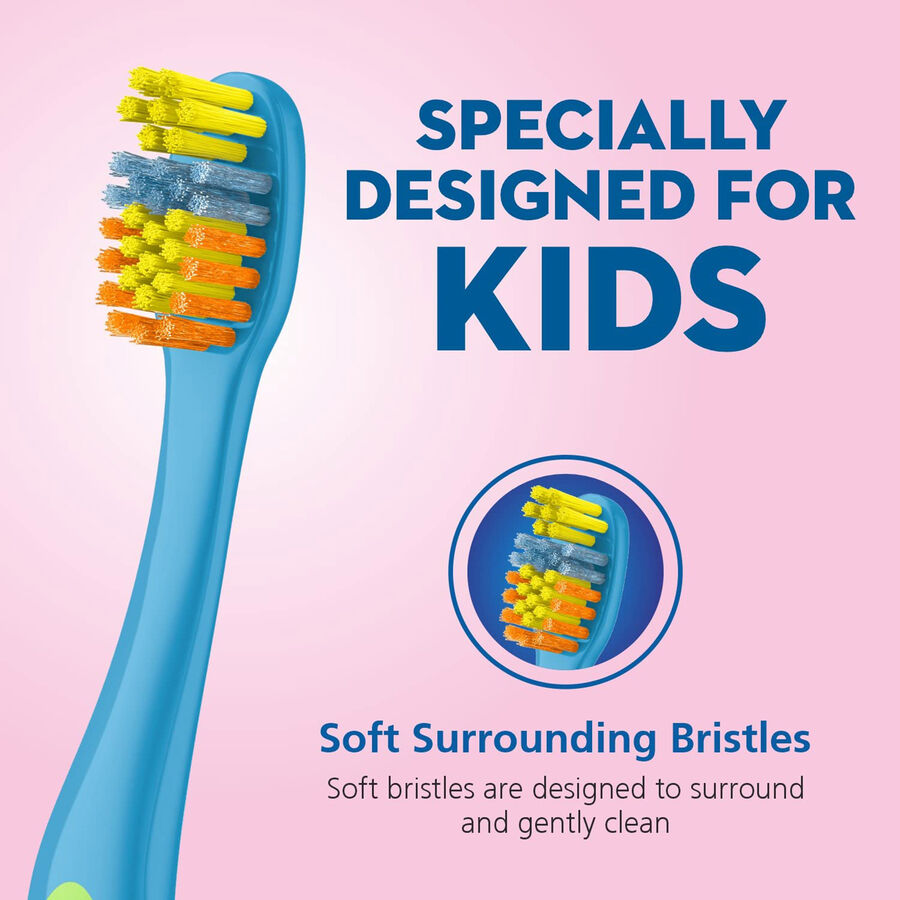 Oral-B Kids Toothbrush With Mickey Characters - Soft Bristles, Easy To Handle, 2+ Years, , large image number null