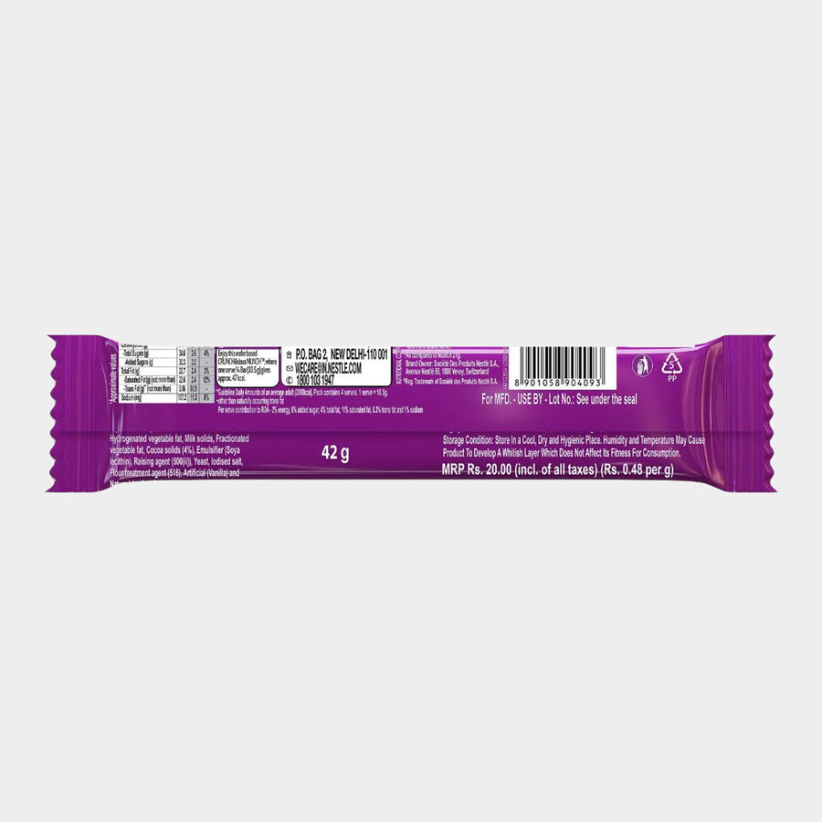 MUNCH Max Choco Coated Crunchy Wafer, , large image number null