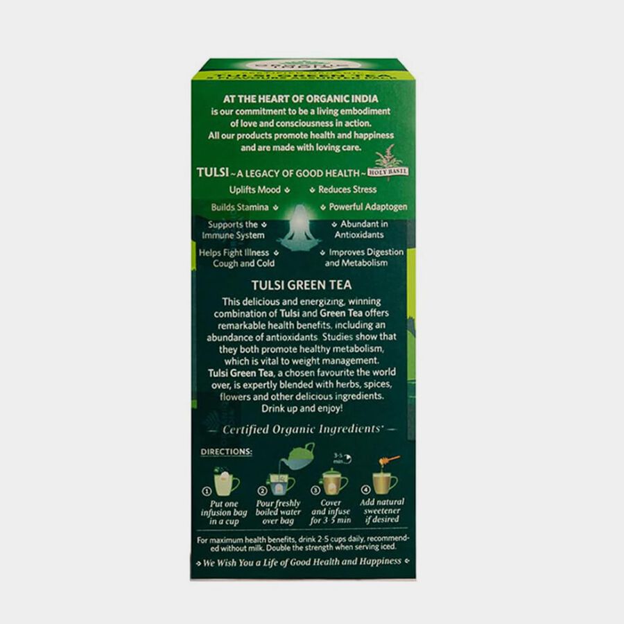 Tulsi Green Tea, , large image number null