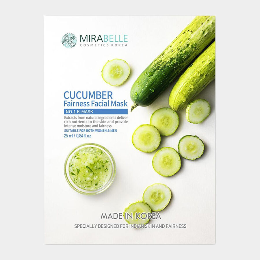 Cucumber Face Mask, , large image number null