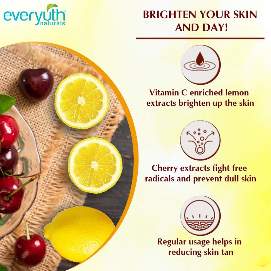 Lemon Cherry Face Wash, , large image number null