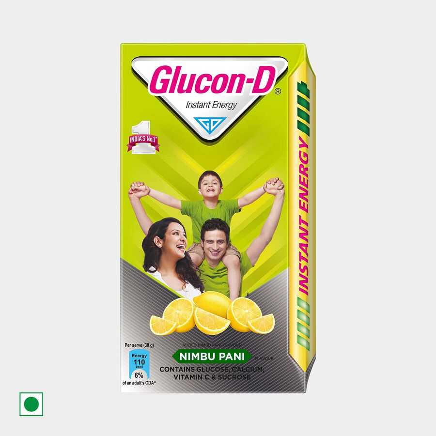 Glucon-D Instant Energy Drink Mix - Lime, , large