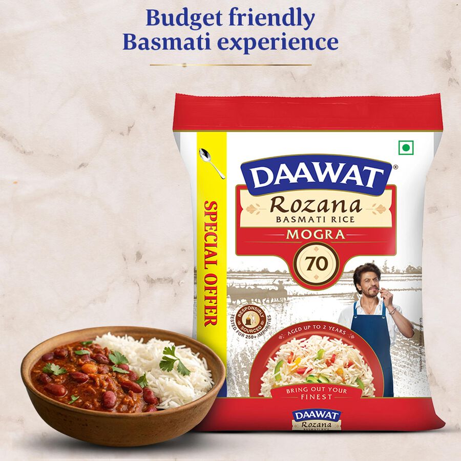 Rozana Mogra Basmati Rice, , large