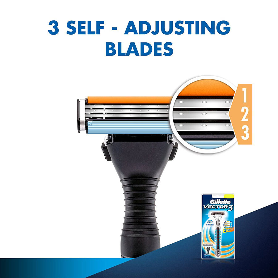Vector 3 Shaving Razor, , large image number null